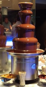 Eight Restaurant - Chocolate Fountain