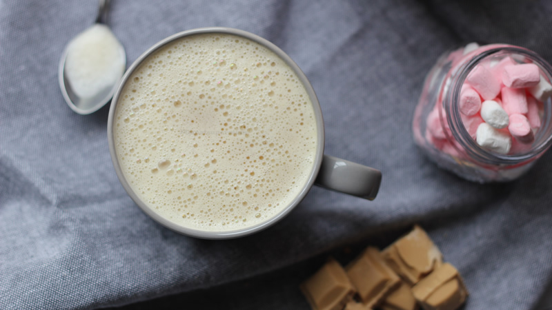 Spiced Caramilk Hot Chocolate