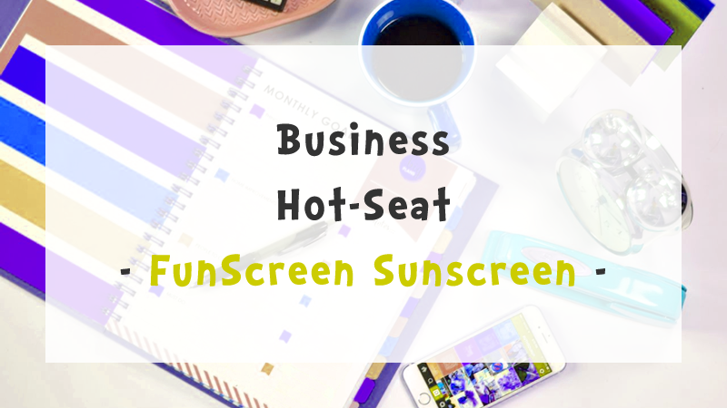 FunScreen Sunscreen - Business Hot-Seat