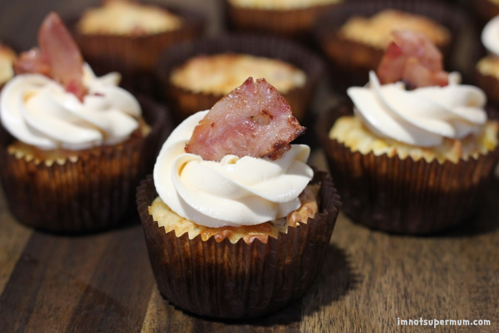 Chicken & Corn Cupcakes