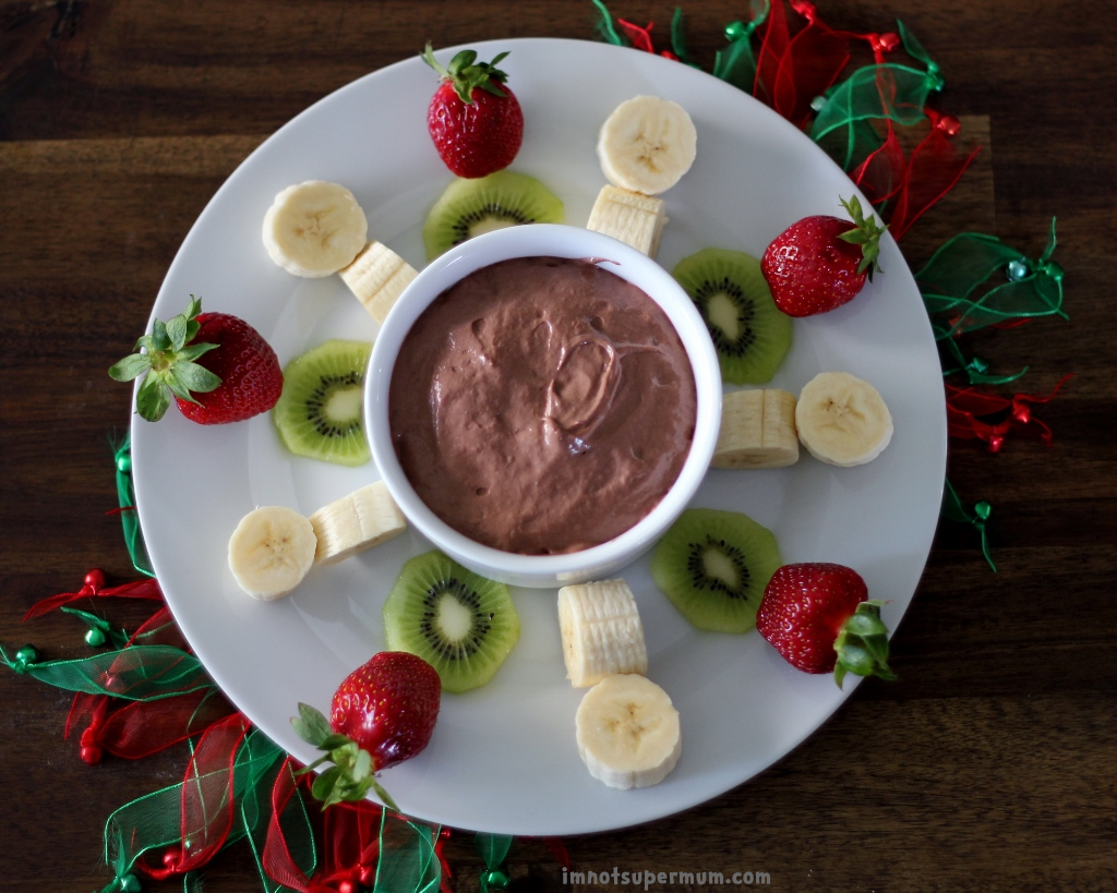 Chocolate Mousse Fruit Dip